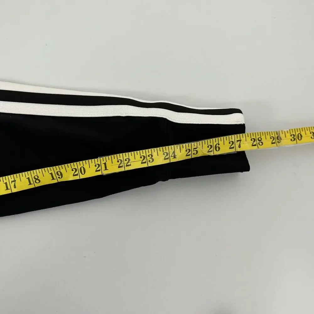 Athleta Pants Womens‎ XS Black Venice Jogger Side Strip Elastic Waist Tapered